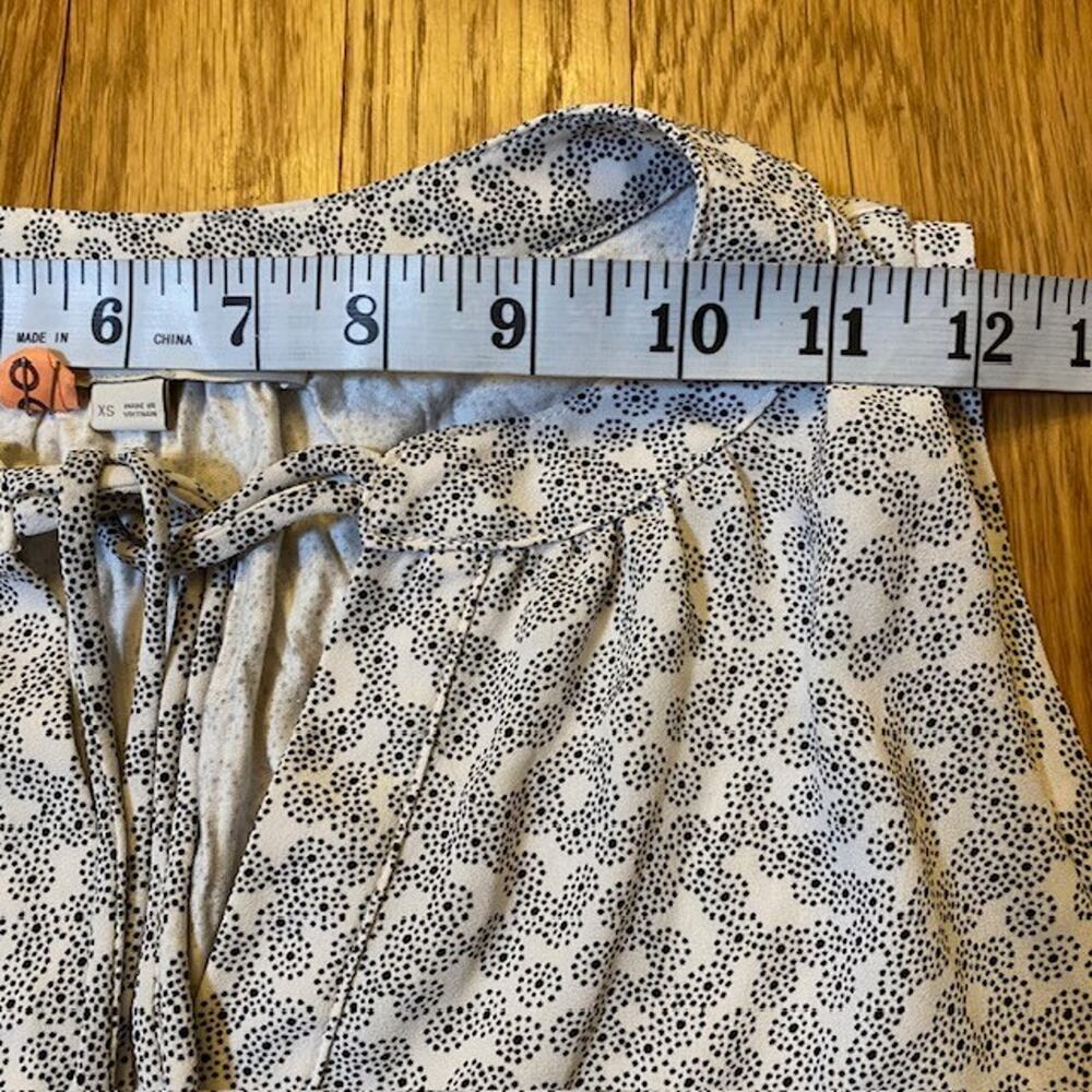 Ann Taylor LOFT XS Extra Small Sleeveless Tie V-Neck Rayon Polyester Top Shirt - Picture 5 of 8